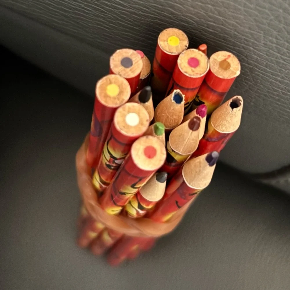 The Incredibles Colored Pencils With Case Disney Parks